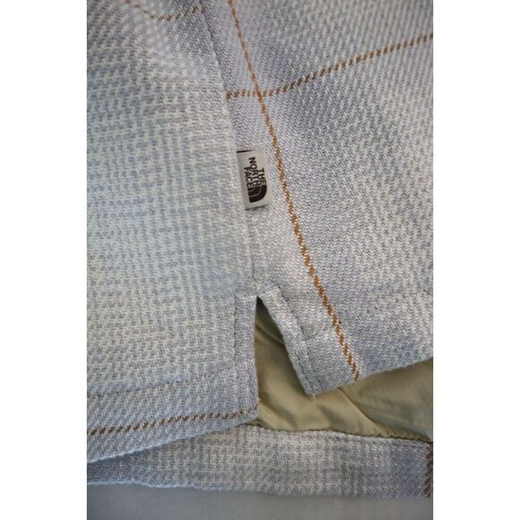 The North Face Women's Sz L Dusty Periwinkle Valley Twill Utility Shacket - Picture 9 of 12